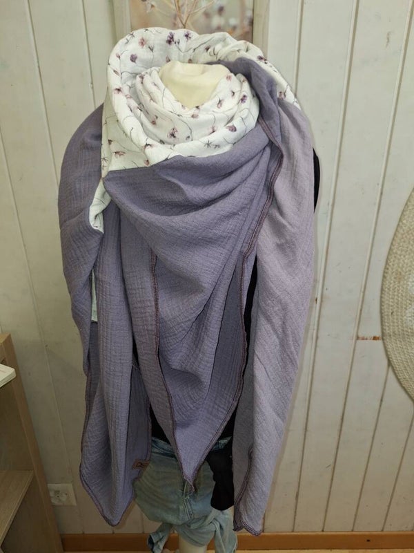 XXL  Musseline Schal