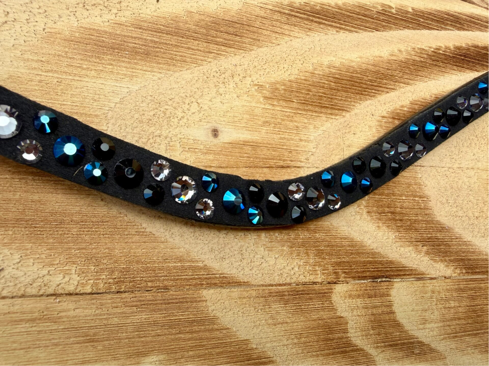 Swarovski Stirnriemen  „Blue Moon“