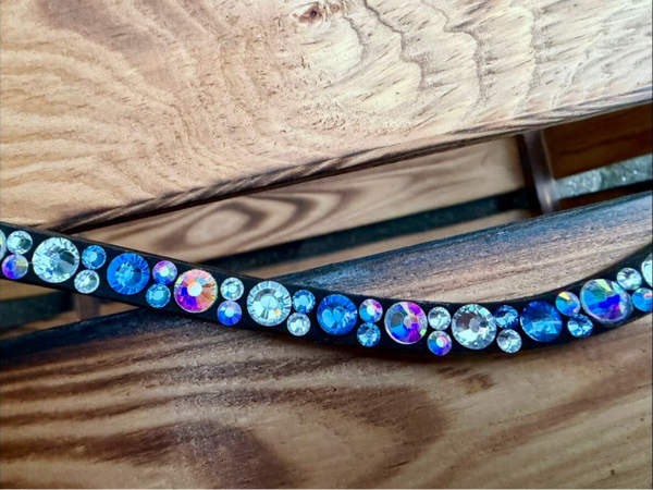 Swarovski Stirnriemen Eisblau