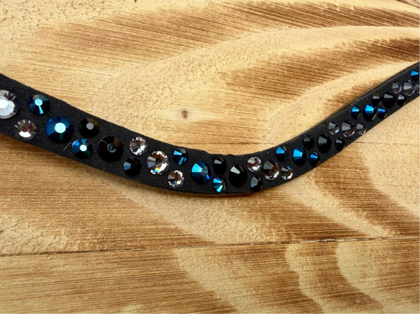 Swarovski Stirnriemen  „Blue Moon“