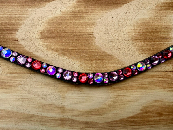 Swarovski Stirnriemen “Pinky Flow”