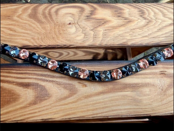 Swarovski Stirnriemen “Black Beauty”