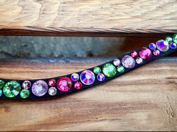 Swarovski Stirnriemen “Bubblegum”