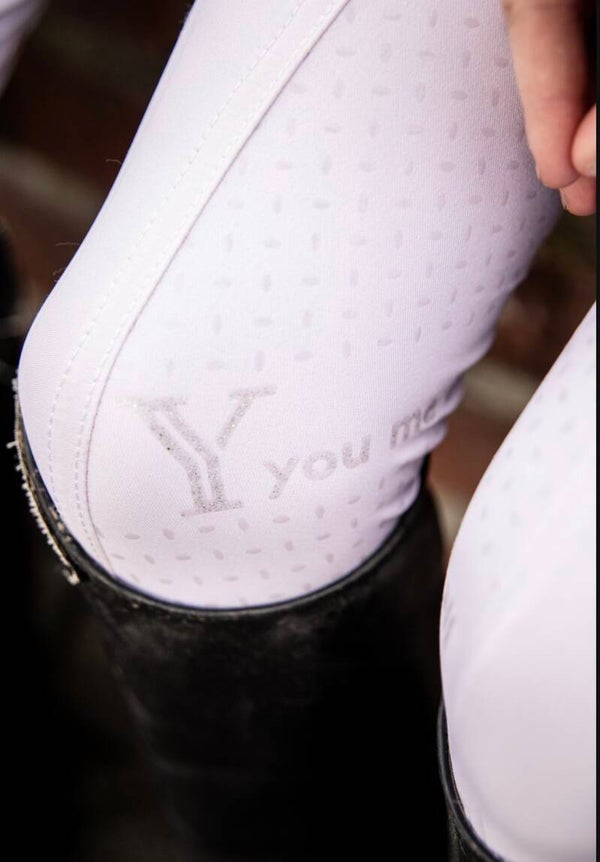 Reitleggings weiß