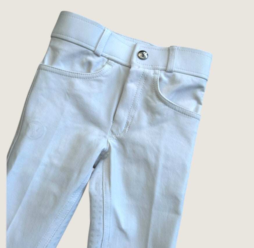 Reithose Weis für Mädchen und Jungs