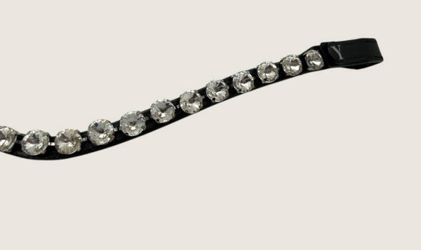 Stirnriemen mit großen Swarovski Kristall