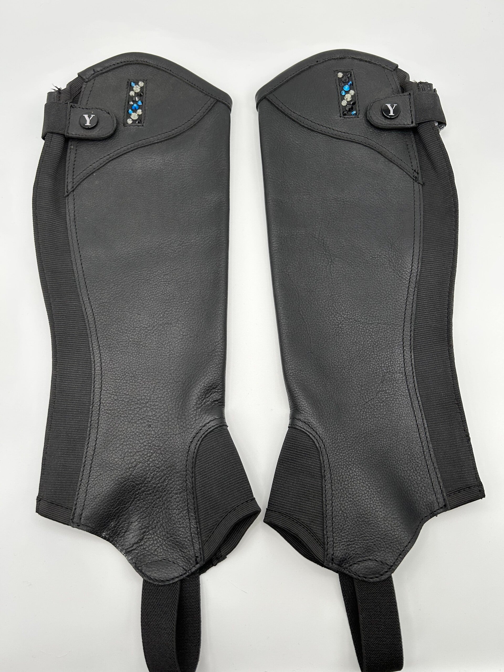 Hochwertige Lederchaps doubliert mit Swarovski