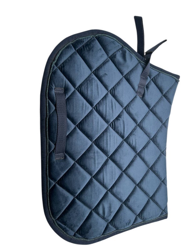 Schabracke Pony Small Navy mit Glitzerborte