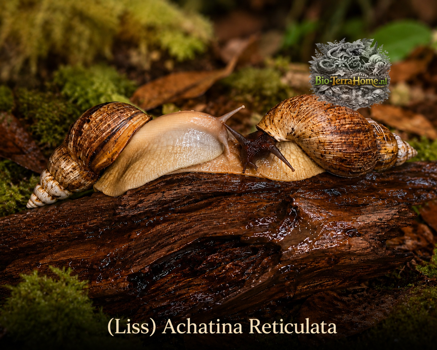 (Liss) Achatina Reticulata - Wildkleur