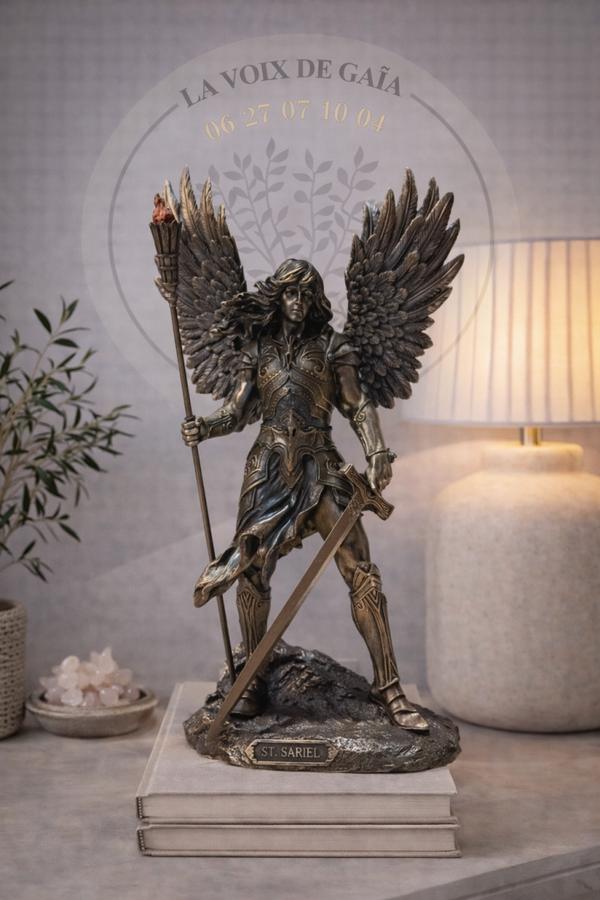 STATUE BRONZE SARIEL