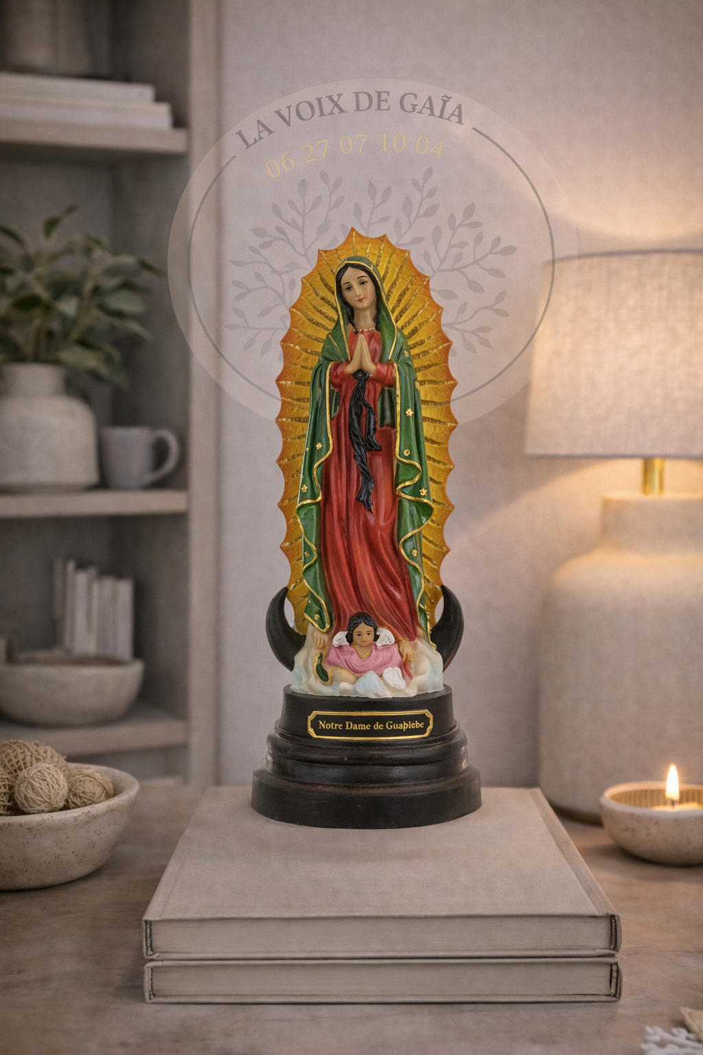 Statue de Notre-Dame de Guadalupe