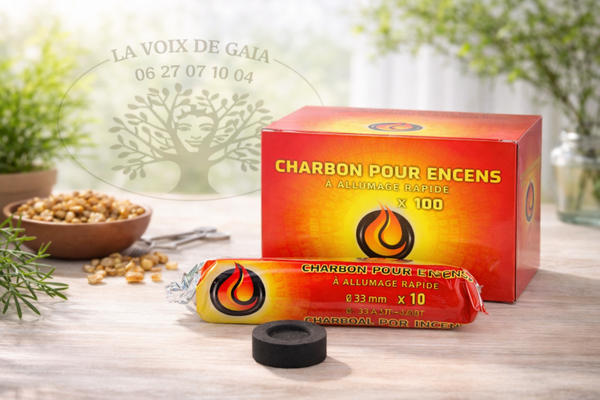 Charbon pour Encens– Ø 33 mm
