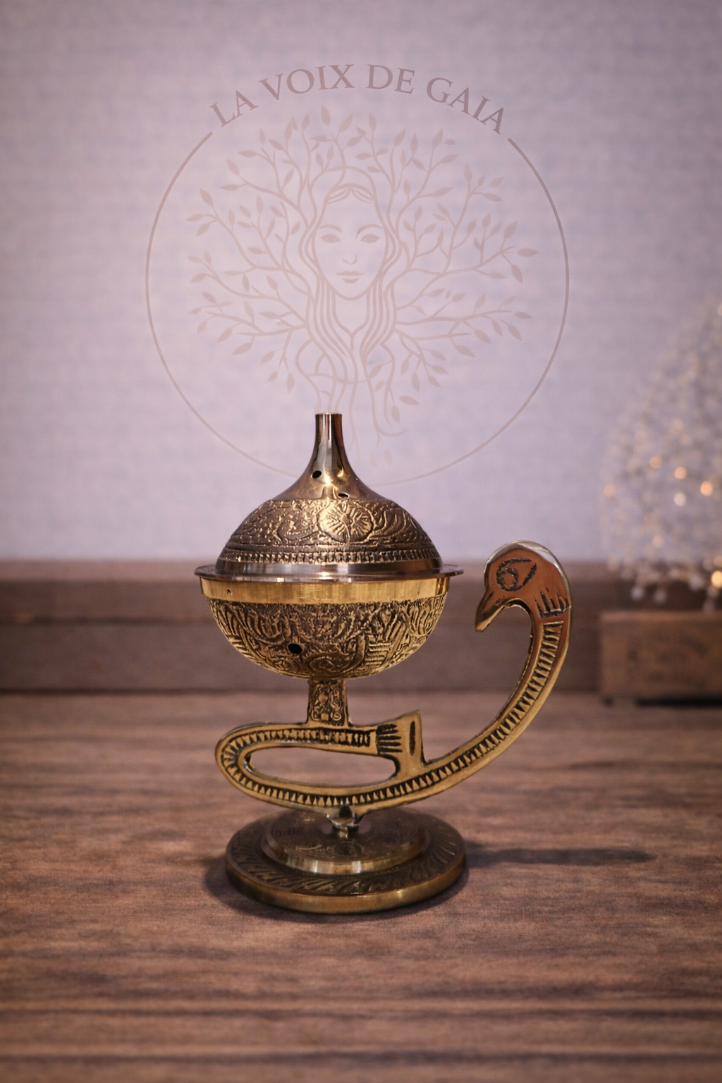 BRÛLE ENCENS FORME LAMPE