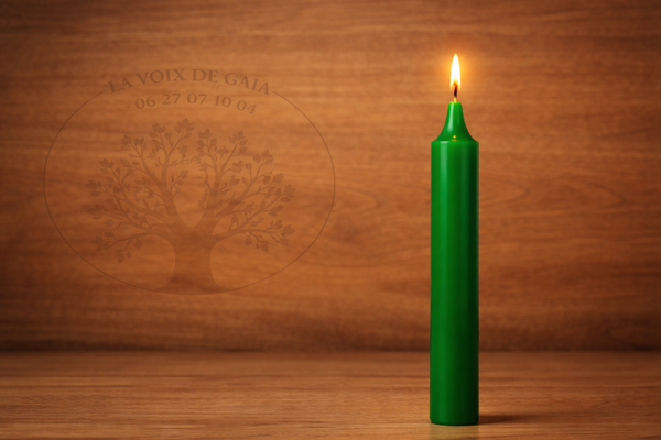 Bougie VERTE