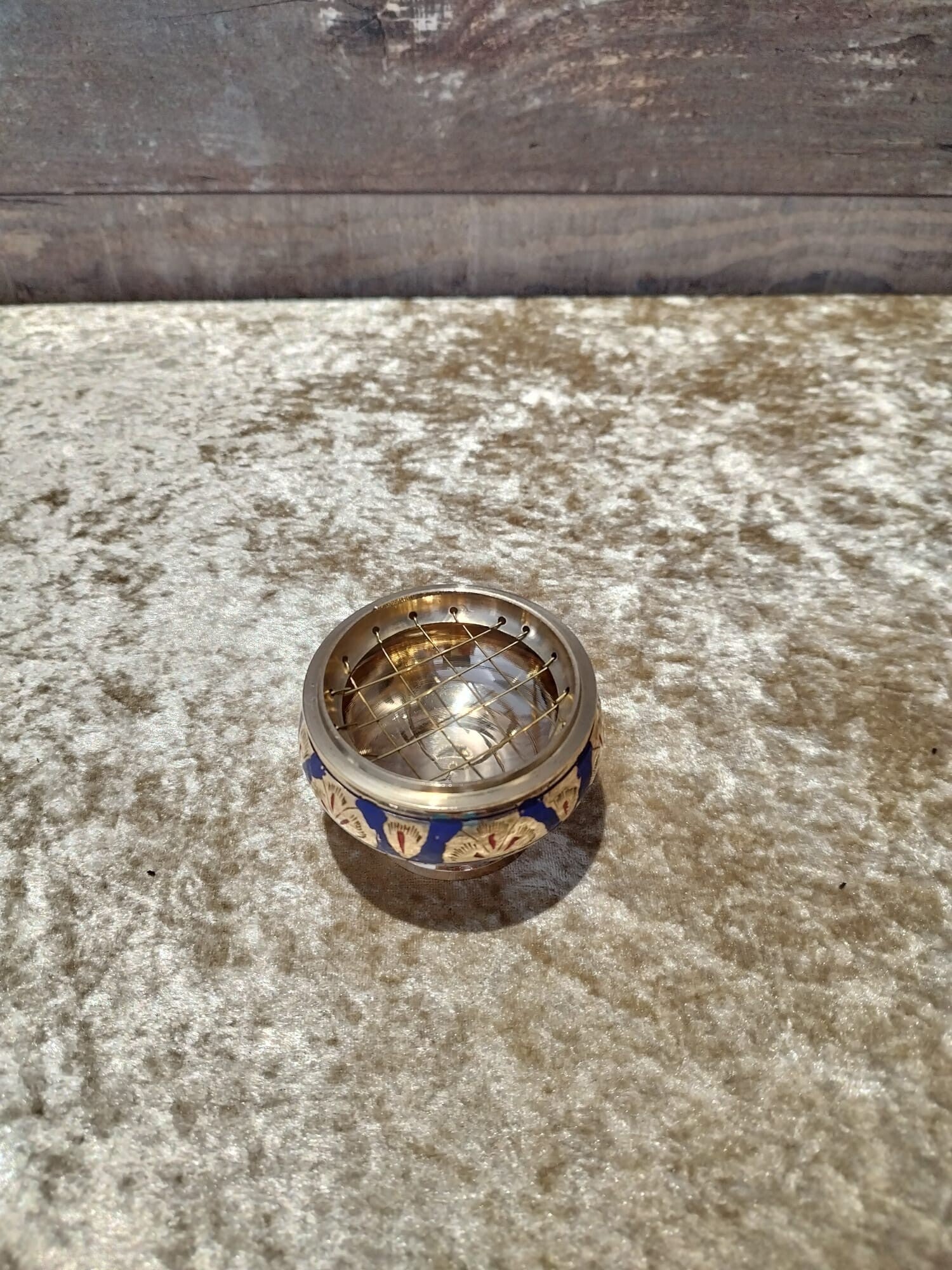 BRÛLE ENCENS ÉMAILLÉ