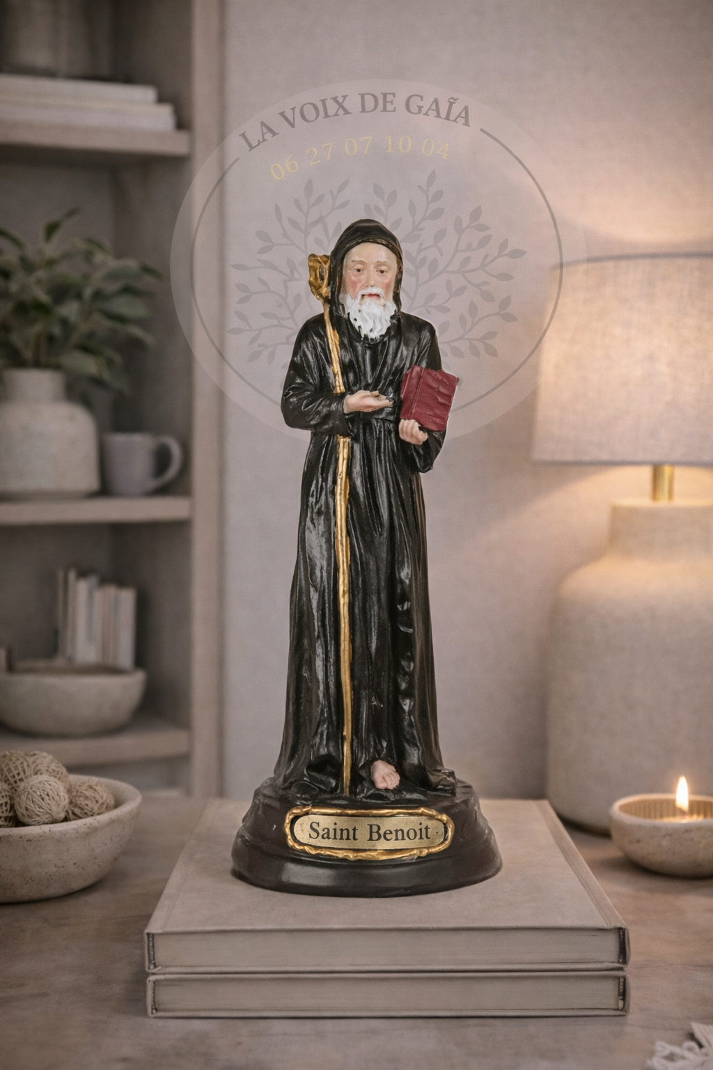 Statue de Saint Benoît