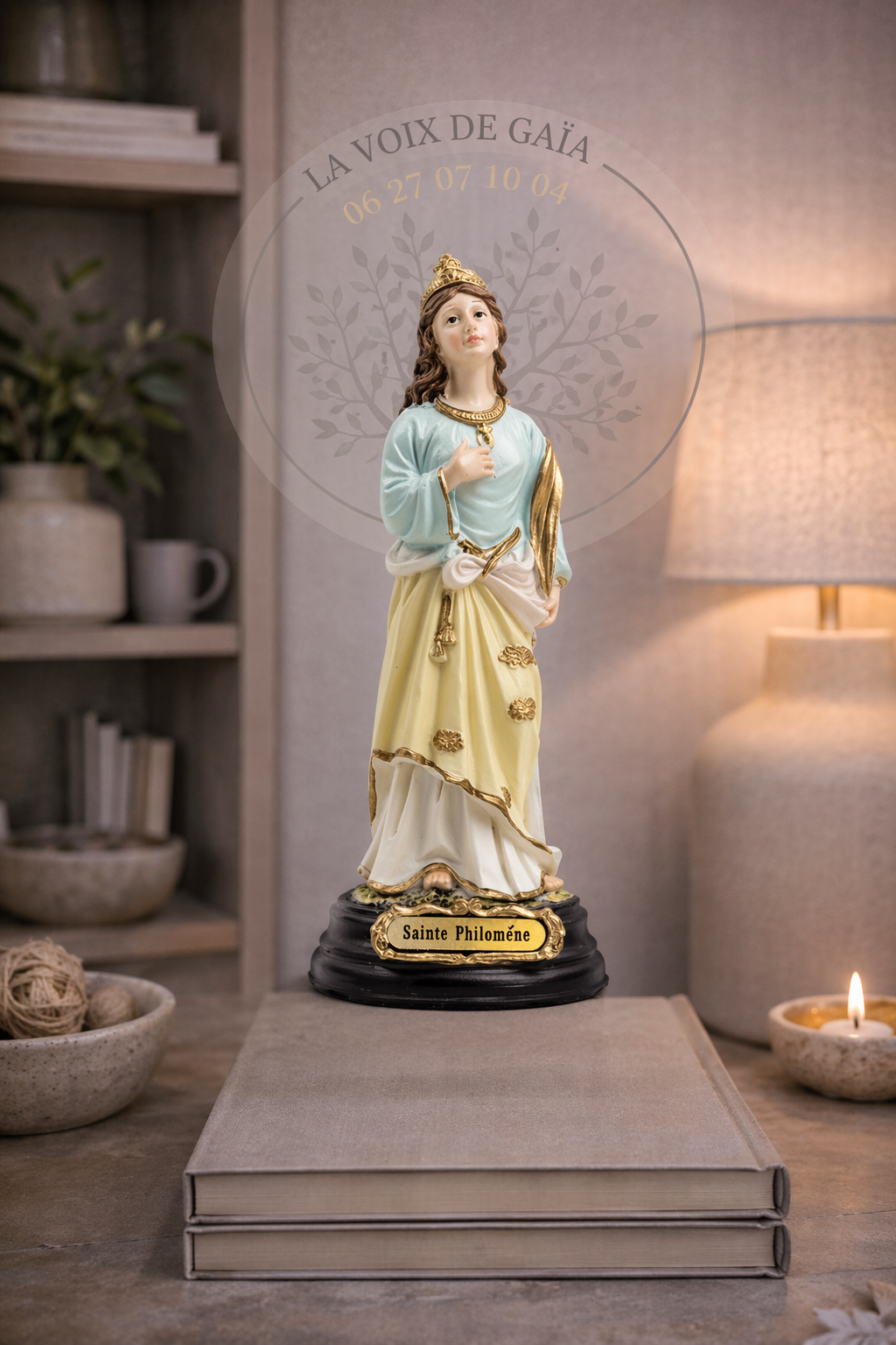 Statue de Sainte Philomène