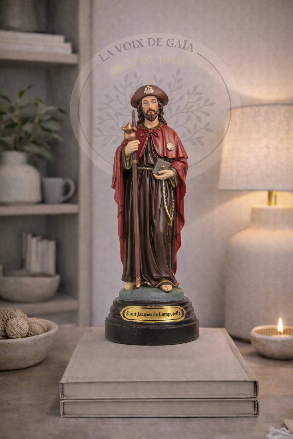 Statue de Saint Jacques de Compostelle