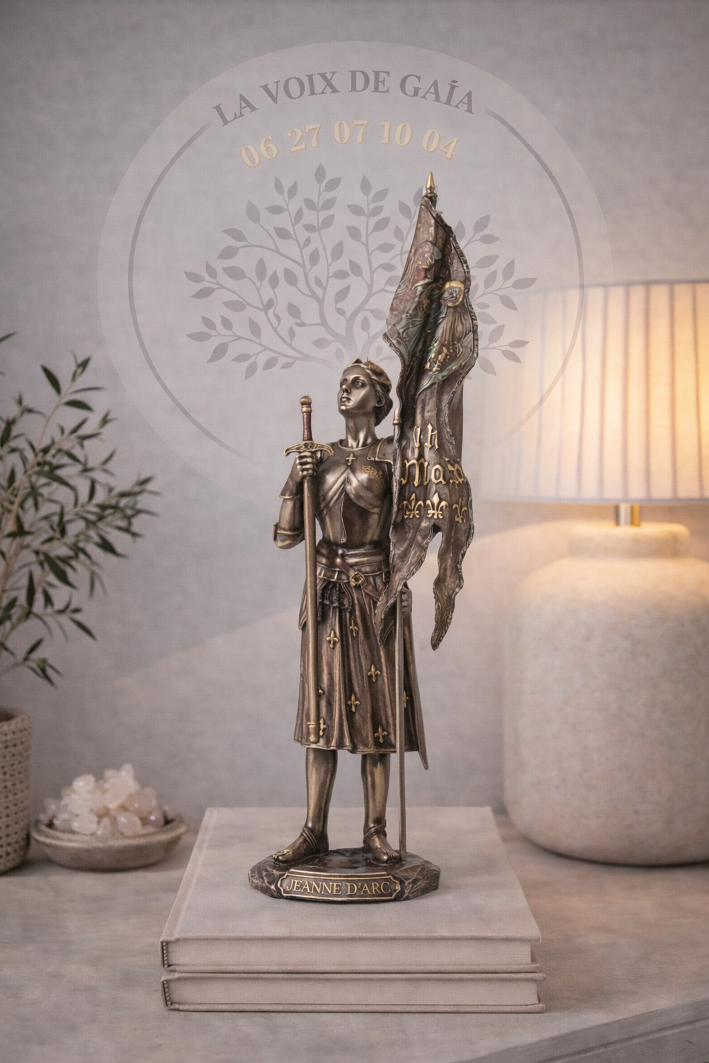 STATUE BRONZE JEANNE D'ARC