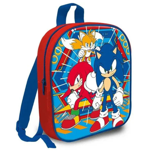 Ryggsäck för Barn Sonic the Hedgehog