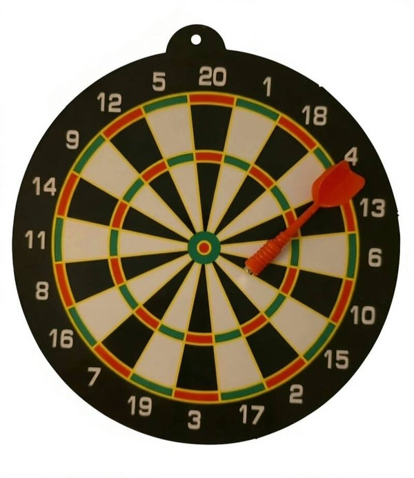 Magnetisk darttavla 20 cm