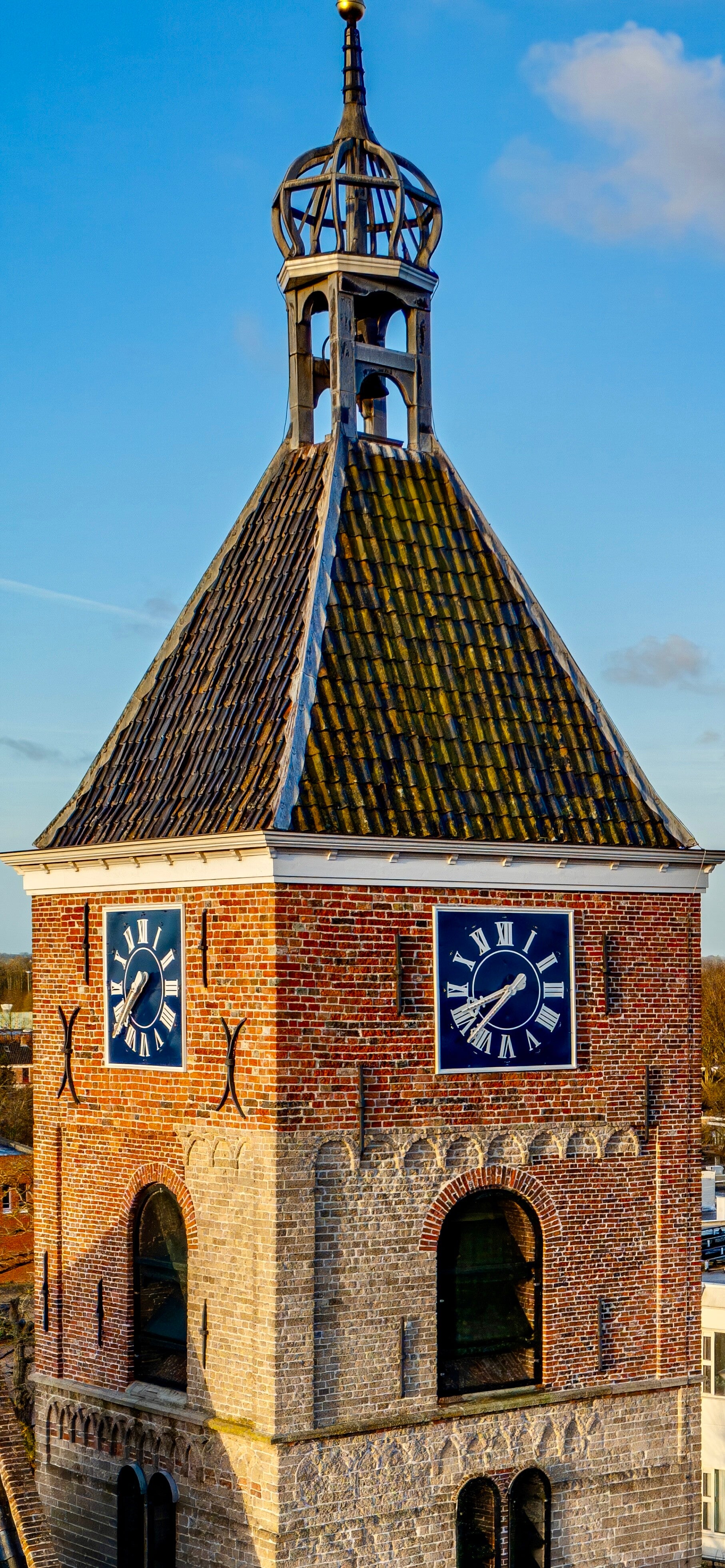 Planmatig onderhoud drone inspectie lekage aardbeving schade