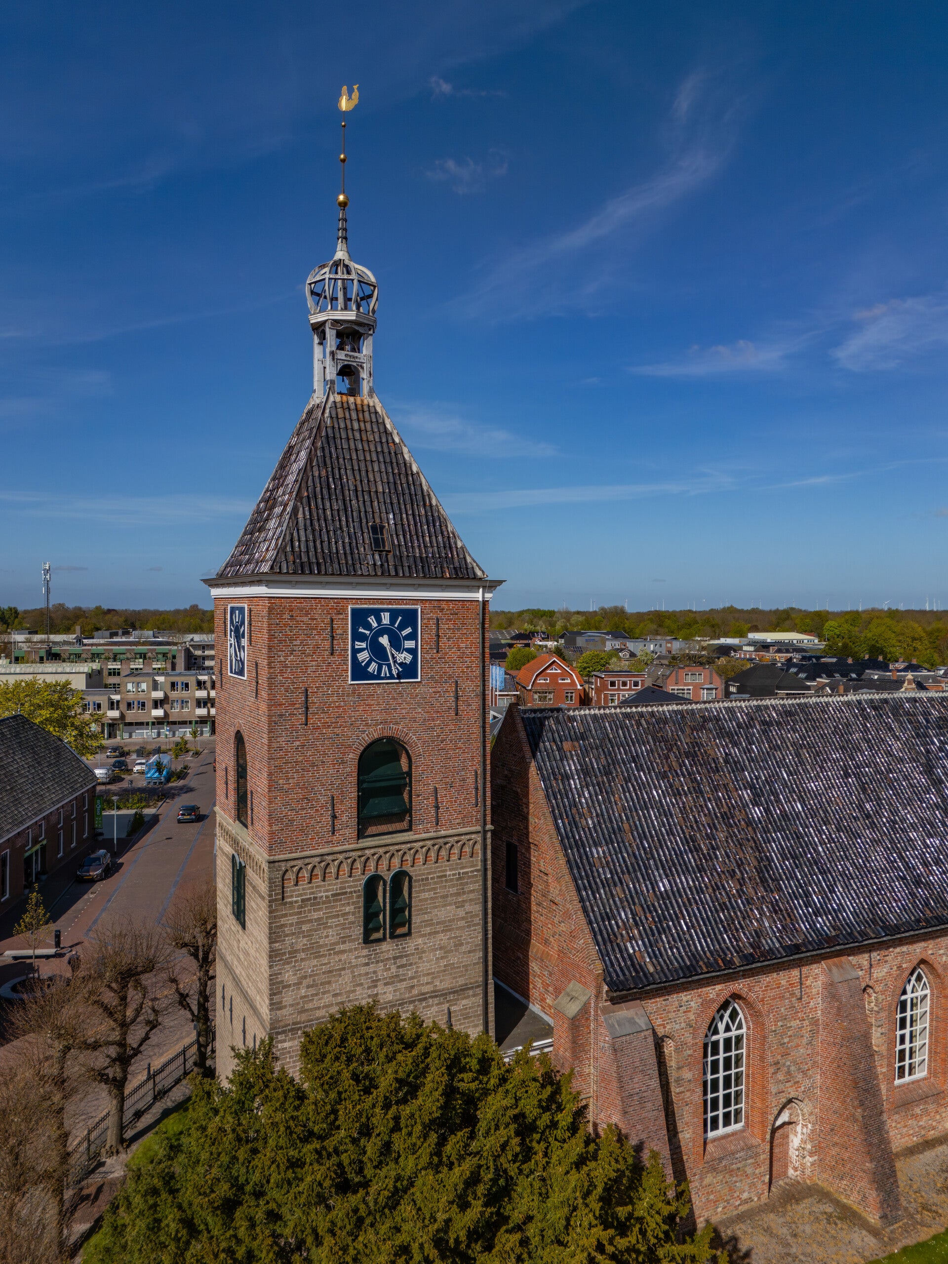 Planmatig onderhoud drone inspectie lekage aardbeving schade