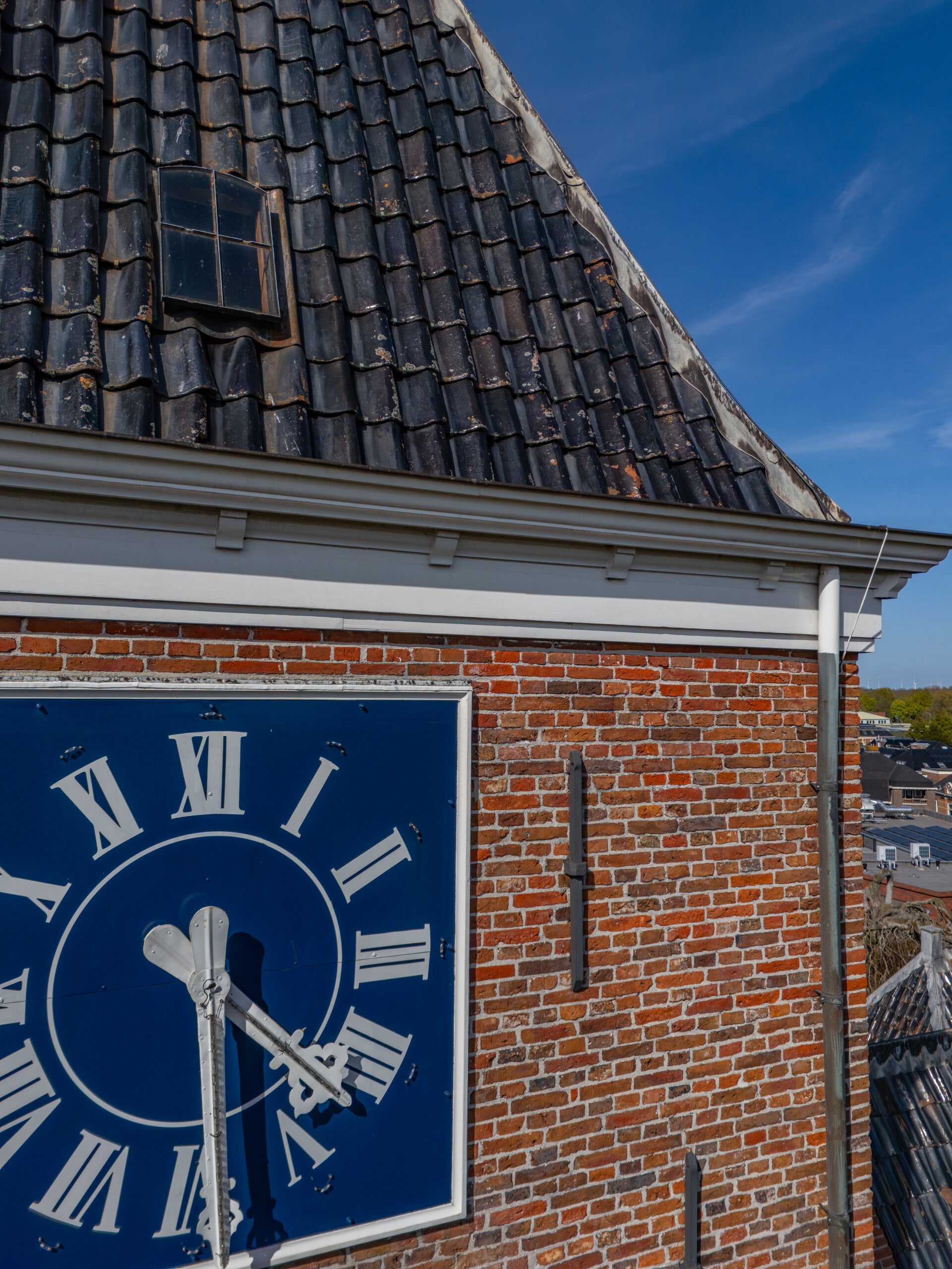 Planmatig onderhoud drone inspectie lekage aardbeving schade