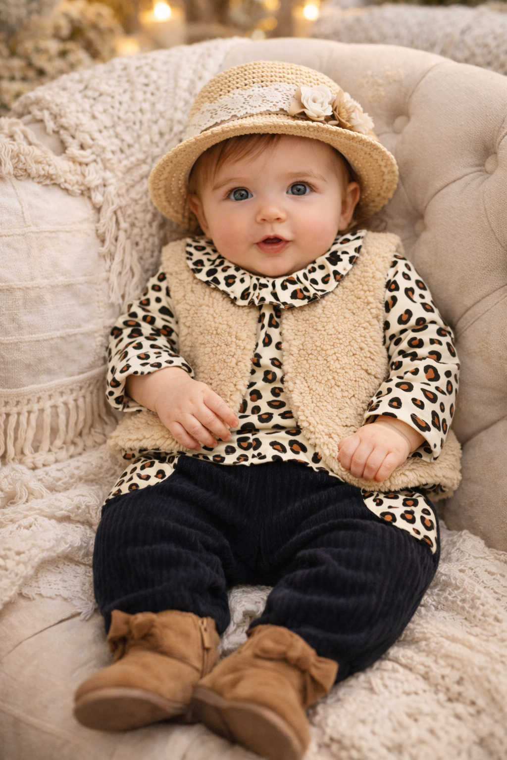 Ensemble fille trois mois