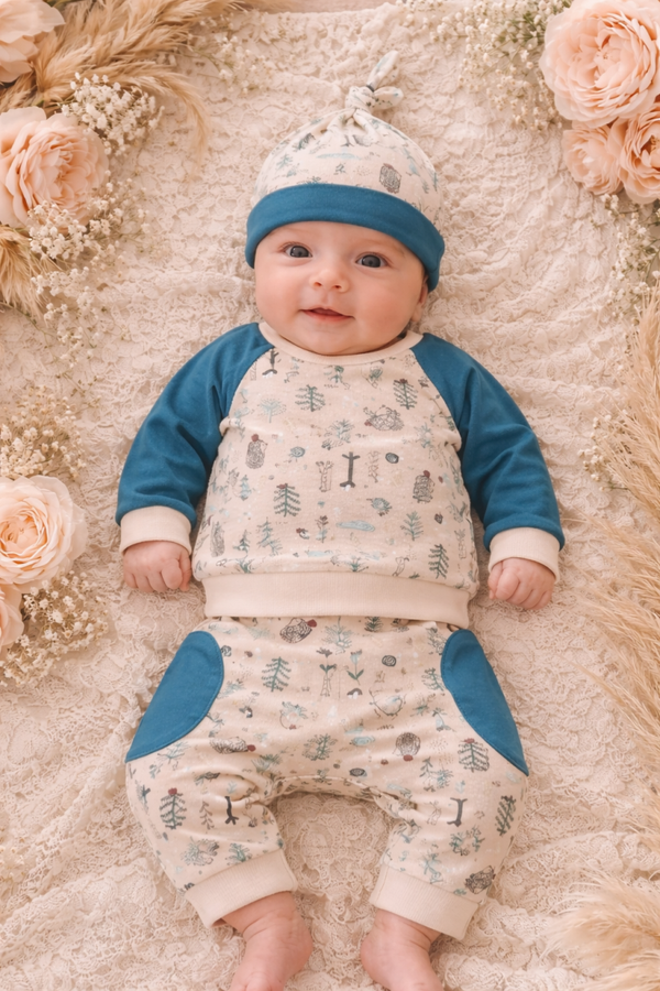 Ensemble fille naissance  à 3 mois