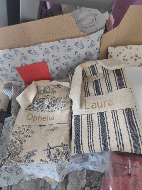 Pochettes livres personnalisables