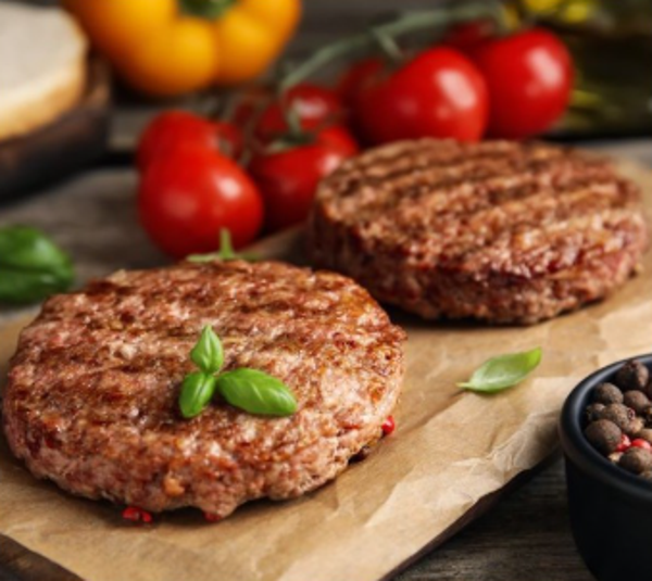 Carton de steaks hachés surgelés