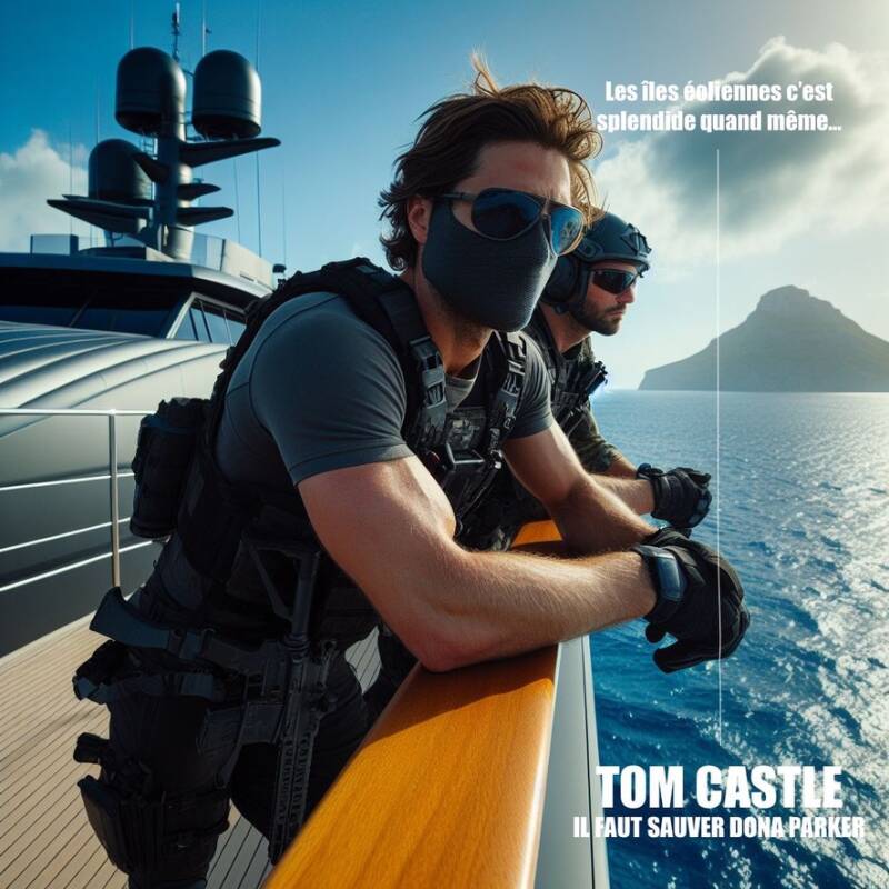 Tom et Nick sur un Yacht en méditerranée