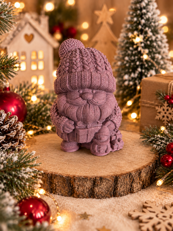 Père Noël en jesmonite