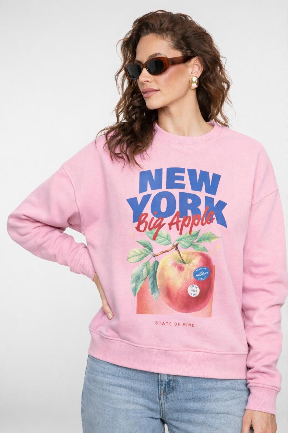 ONLELO L/S PRINT BOX CS SWT