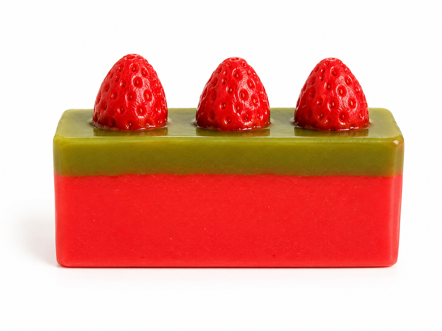 .Strawberry sorbet