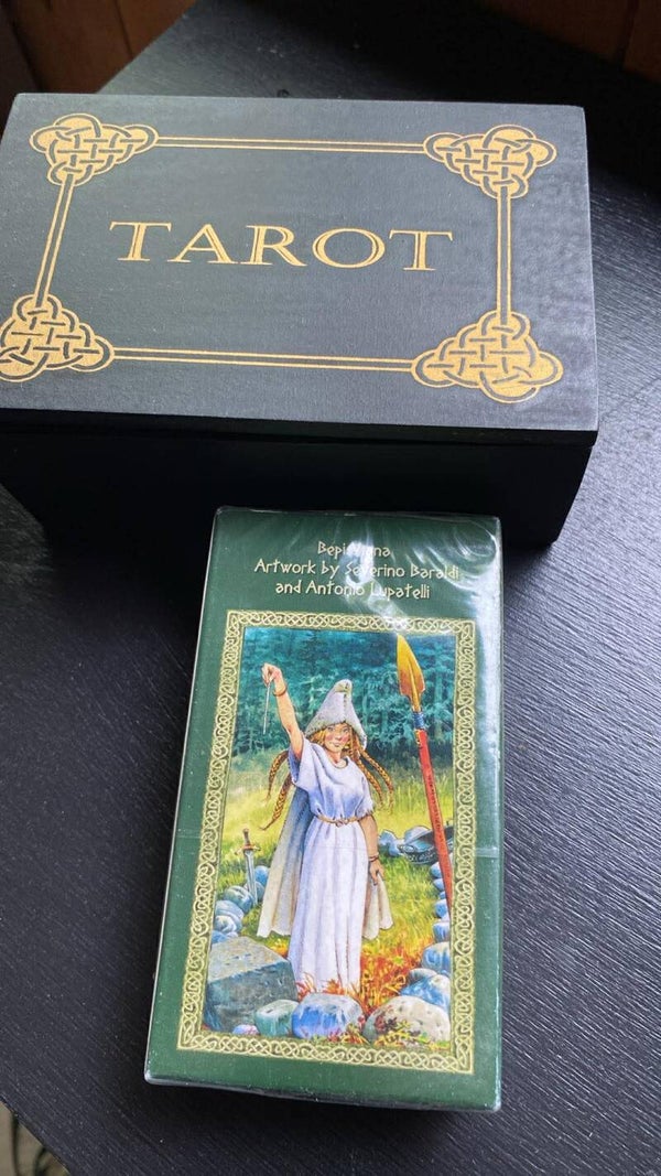 Tarot + boîte de Rangement