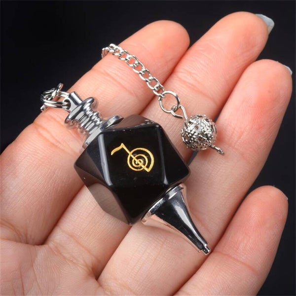 Pendule obsidienne