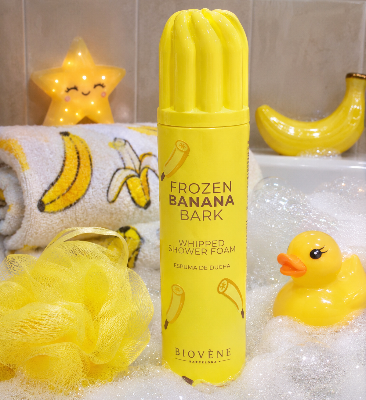 Chantilly de douche Frozen Banana Bark