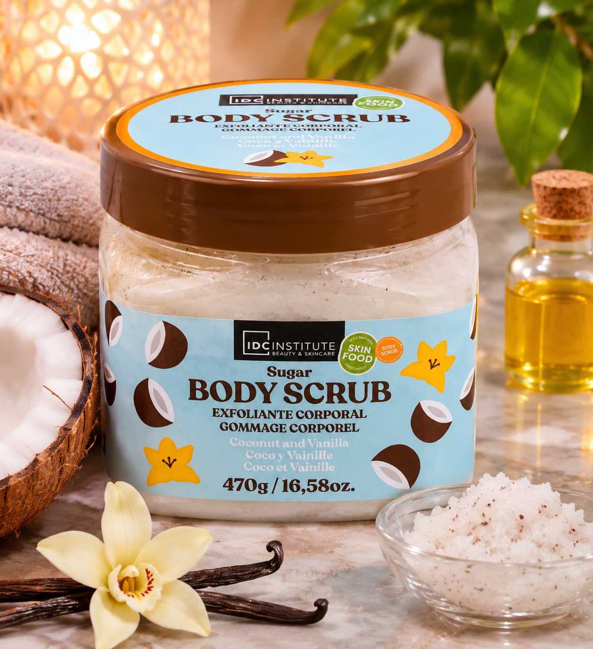 Exfoliant pour le Corps Coco et Vanille