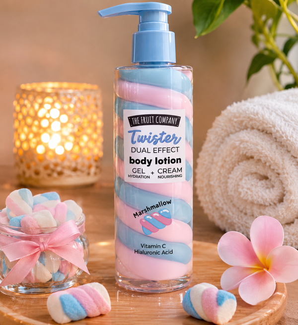 Crème corps effet Twister marshmallow