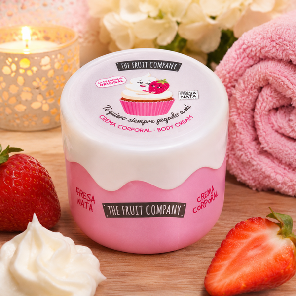 Crème corporelle Fraise Chantilly