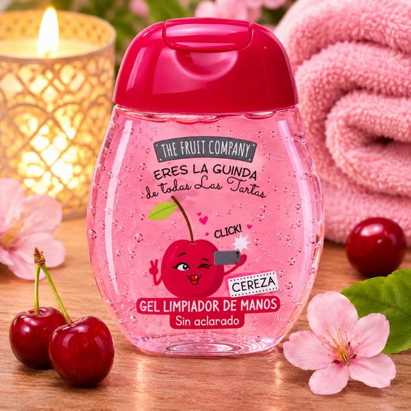 Gel nettoyant mains Cerise