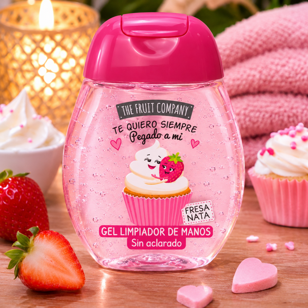 Gel nettoyant mains Fraise Chantilly