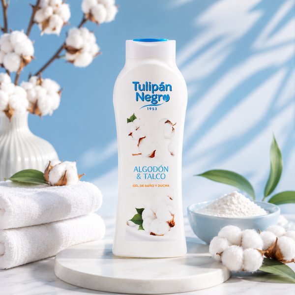 Gel douche Coton & Talc