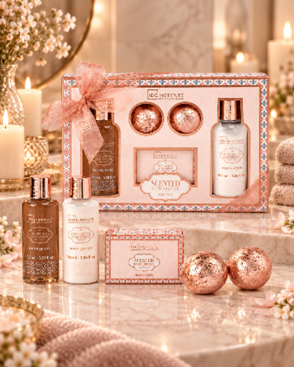 Coffret Cadeau Bain Scented Bath Bronze 5 Pièces