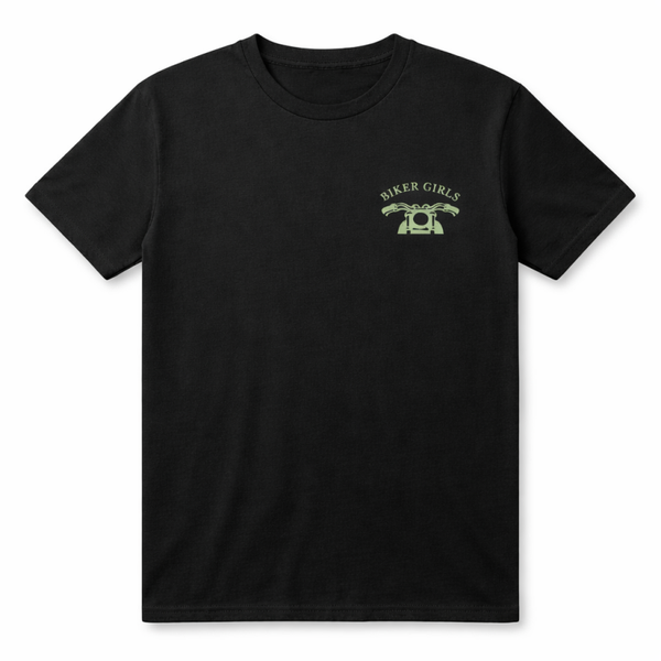 T-shirt - Zwart - Groen