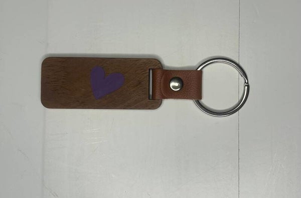 Schlüsselanhänger einseitig bedruckt