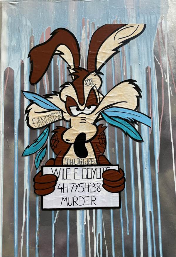 Wile Coyote Pop art