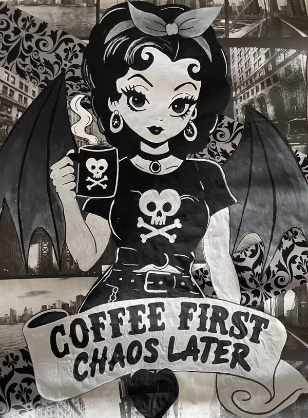 Coffee first